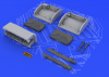 Eduard 648049 MiG-21 wheel wells 1/48 (EDUARD)